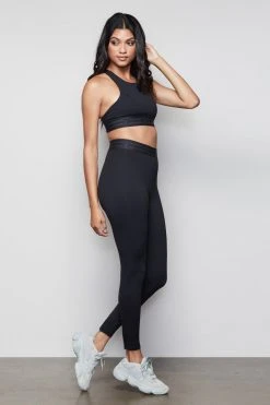 GOOD AMERICAN THE ICON LEGGING | BLACK001 Leggings & Pants