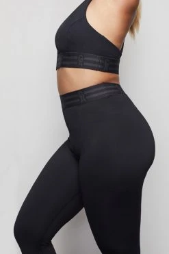 GOOD AMERICAN THE ICON LEGGING | BLACK001 Leggings & Pants