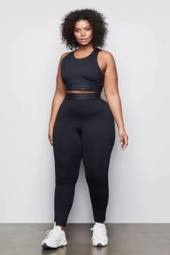 GOOD AMERICAN THE ICON LEGGING | BLACK001 Leggings & Pants