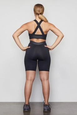 GOOD AMERICAN THE ICON BIKE SHORT | BLACK001