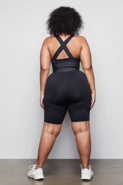 GOOD AMERICAN THE ICON BIKE SHORT | BLACK001