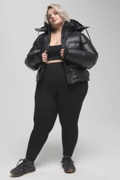 GOOD AMERICAN SEAMLESS RIBBED BRA | BLACK001 Best Sellers