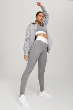 Wholesale ✨ GOOD AMERICAN ACTIVE ESSENTIAL ICON LEGGING | HEATHER GREY001 Leggings & Pants 🎁 22 GOOD AMERICAN ACTIVE ESSENTIAL ICON LEGGING | HEATHER GREY001 Leggings & Pants