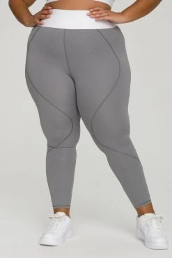 Wholesale ✨ GOOD AMERICAN ACTIVE ESSENTIAL ICON LEGGING | HEATHER GREY001 Leggings & Pants 🎁 29 GOOD AMERICAN ACTIVE ESSENTIAL ICON LEGGING | HEATHER GREY001 Leggings & Pants