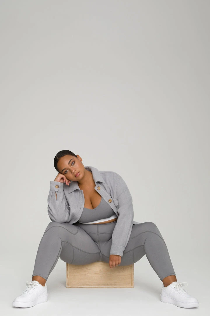 Wholesale ✨ GOOD AMERICAN ACTIVE ESSENTIAL ICON LEGGING | HEATHER GREY001 Leggings & Pants 🎁 16 GOOD AMERICAN ACTIVE ESSENTIAL ICON LEGGING | HEATHER GREY001 Leggings & Pants