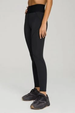 GOOD AMERICAN ACTIVE ESSENTIAL ICON LEGGING | BLACK001
