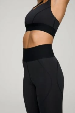 GOOD AMERICAN ACTIVE ESSENTIAL ICON LEGGING | BLACK001