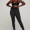 GOOD AMERICAN ACTIVE ESSENTIAL ICON LEGGING | BLACK001