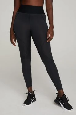 GOOD AMERICAN ACTIVE ESSENTIAL ICON LEGGING | BLACK001