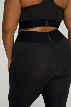 GOOD AMERICAN ACTIVE ESSENTIAL ICON LEGGING | BLACK001