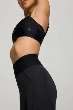 GOOD AMERICAN Terry Essentials ACTIVE ESSENTIAL BIKE SHORT | BLACK001