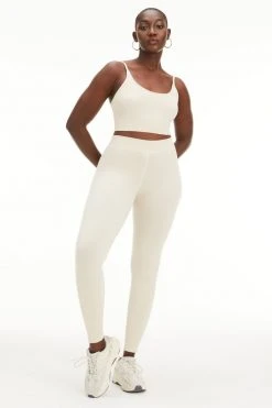 GA-FINAL SEAMLESS RIB LEGGING | PEYOTE001 Leggings & Pants