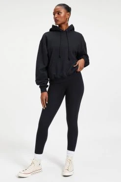 GOOD AMERICAN ESSENTIAL LEGGING | BLACK001