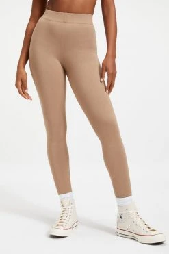 GOOD AMERICAN ESSENTIAL LEGGING | PUTTY001 Leggings & Pants