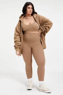 Best Sale 👏 GOOD AMERICAN ESSENTIAL LEGGING | PUTTY001 Leggings & Pants ✨ 22 GOOD AMERICAN ESSENTIAL LEGGING | PUTTY001 Leggings & Pants