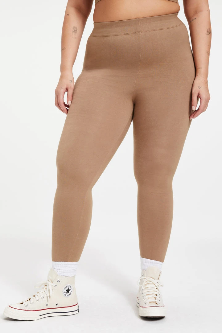 Best Sale 👏 GOOD AMERICAN ESSENTIAL LEGGING | PUTTY001 Leggings & Pants ✨ 7 GOOD AMERICAN ESSENTIAL LEGGING | PUTTY001 Leggings & Pants