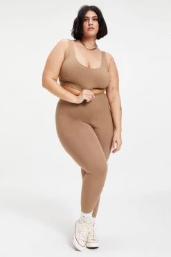 GOOD AMERICAN Bras ESSENTIAL SCOOP BRA | PUTTY001