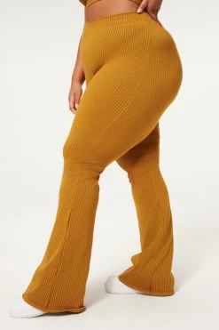 GA-FINAL SEAMLESS SLIM BOOTCUT | BRONZE BROWN001