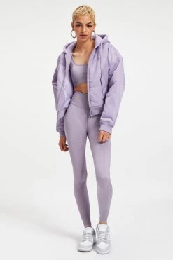 GA-SALE DE'LUXE BOMBER | DUSTY VIOLET001 Jackets