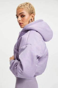 GA-SALE DE'LUXE BOMBER | DUSTY VIOLET001 Jackets