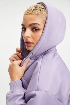 GA-SALE DE'LUXE BOMBER | DUSTY VIOLET001 Jackets