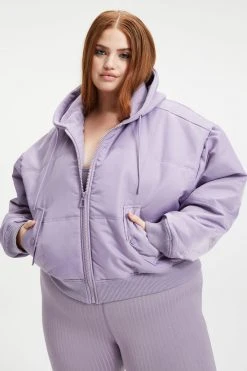 GA-SALE DE'LUXE BOMBER | DUSTY VIOLET001 Jackets