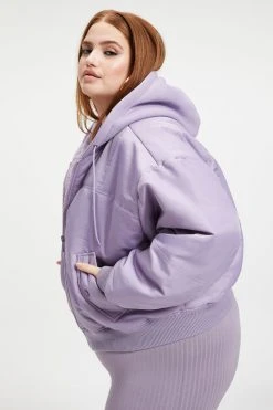 GA-SALE DE'LUXE BOMBER | DUSTY VIOLET001 Jackets