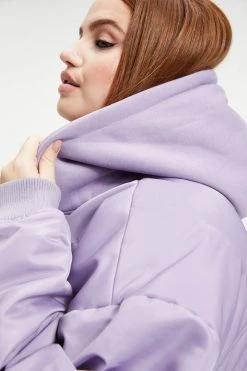 GA-SALE DE'LUXE BOMBER | DUSTY VIOLET001 Jackets
