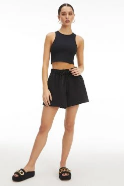 GOOD AMERICAN VOLUME SHORT | BLACK001
