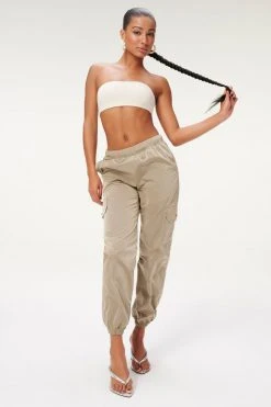 GOOD AMERICAN Tees & Tops ESSENTIAL BANDEAU | BONE001