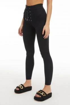 GOOD AMERICAN Leggings & Pants ESSENTIAL BOMBSHELL LEGGING | BLACK001