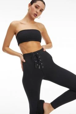 GOOD AMERICAN Leggings & Pants ESSENTIAL BOMBSHELL LEGGING | BLACK001