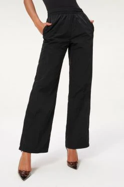 GA-SALE Leggings & Pants SHINE TRACK PANT | BLACK001