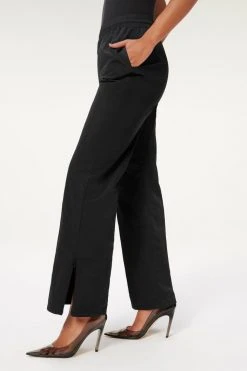 GA-SALE Leggings & Pants SHINE TRACK PANT | BLACK001