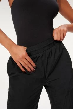 GA-SALE Leggings & Pants SHINE TRACK PANT | BLACK001