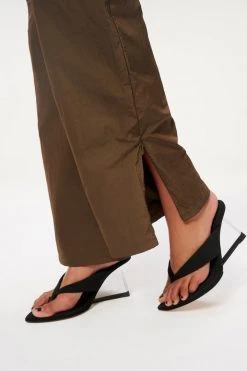 GA-SALE SHINE TRACK PANT | MOCHA001