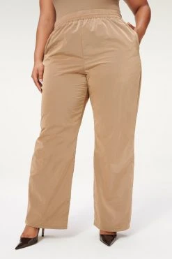 GA-SALE SHINE TRACK PANT | PUTTY001 Leggings & Pants