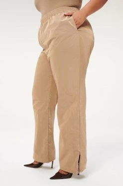 GA-SALE SHINE TRACK PANT | PUTTY001 Leggings & Pants