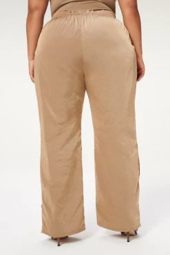 GA-SALE SHINE TRACK PANT | PUTTY001 Leggings & Pants