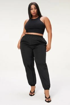 GA-SALE Leggings & Pants SHINE BOYFRIEND PANT | BLACK001