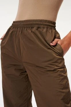 GA-SALE SHINE BOYFRIEND PANT | MOCHA001 Leggings & Pants