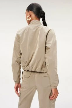 GA-SALE SHINE TRACK JACKET | BRINDLE002