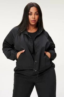 GA-SALE Jackets SHINE TRACK JACKET | BLACK001