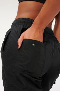 GA-SALE SHINE BOYFRIEND CARGO | BLACK001 Leggings & Pants