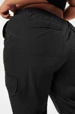 GA-SALE SHINE BOYFRIEND CARGO | BLACK001 Leggings & Pants