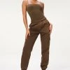GA-SALE Leggings & Pants SHINE BOYFRIEND CARGO | MOCHA001