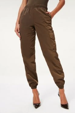 GA-SALE Leggings & Pants SHINE BOYFRIEND CARGO | MOCHA001
