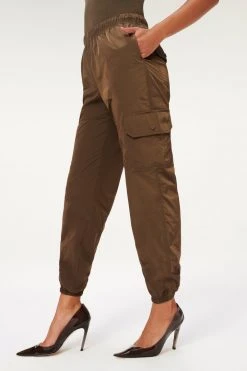 GA-SALE Leggings & Pants SHINE BOYFRIEND CARGO | MOCHA001