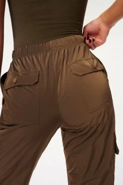 GA-SALE Leggings & Pants SHINE BOYFRIEND CARGO | MOCHA001