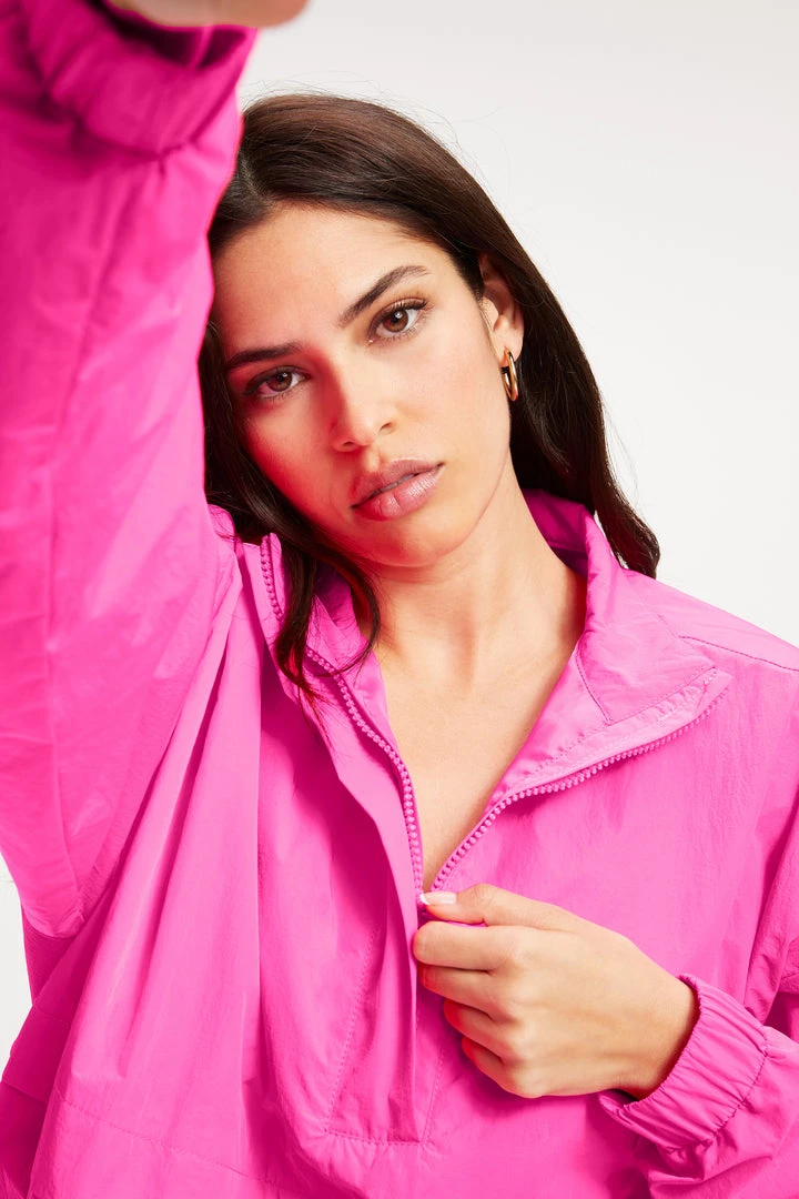 Cheap ⭐ GA-SALE SHINE OVERSIZED ANORAK | HOT PINK002 🌟 6 GA-SALE SHINE OVERSIZED ANORAK | HOT PINK002
